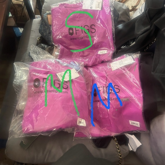 Figs Other - Figs Vibrant Pink Scrubs med  jogger small scrubs long sleeve and sleeveless med